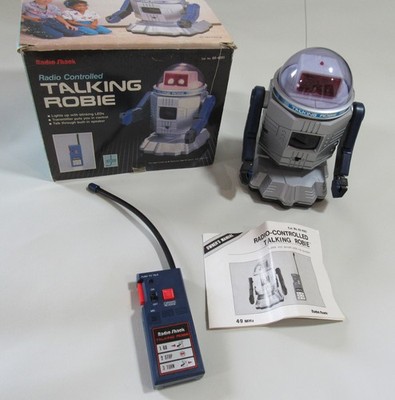 Vintage Radio Shack Radio Controlled Robie The Robot 60-4061 NEW IN BOX Tested