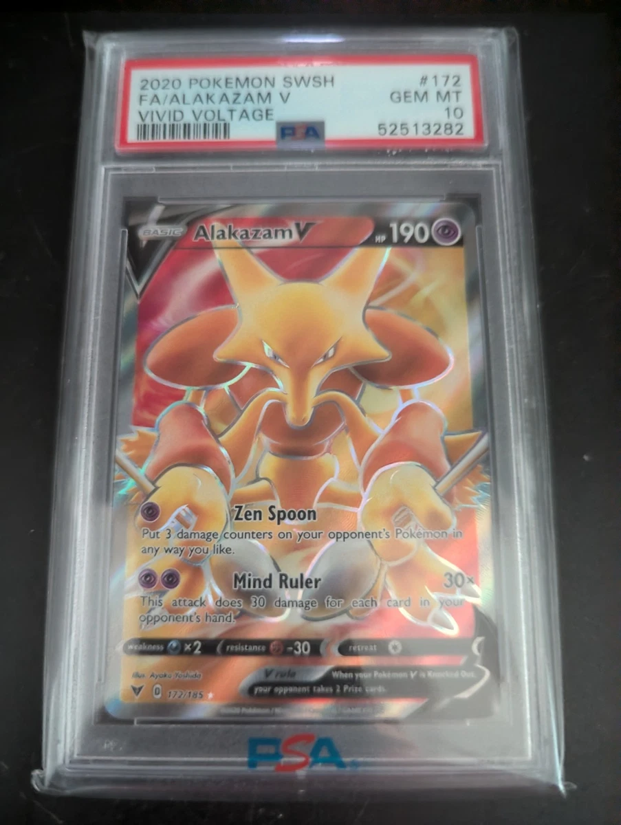Alakazam V Pokmon TCG Cards for sale | eBay