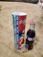 1994 World Cup Commemorative COKE BOTTLE, collecters Pin And Coinbank