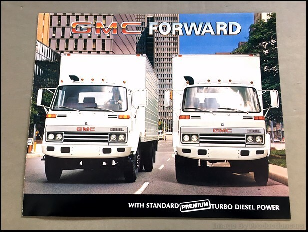 ISUZU BIG FXシリーズ カタログ 1984 GMC Forward Isuzu Box Van Truck 16-page Sales Brochure