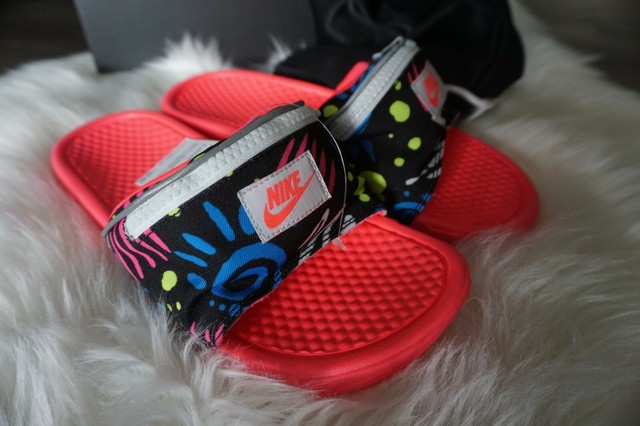 orange just do it slides