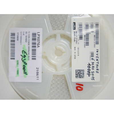Rolle Mit 1000 Koaxialsteckern Murata Electronics MM8430-2610