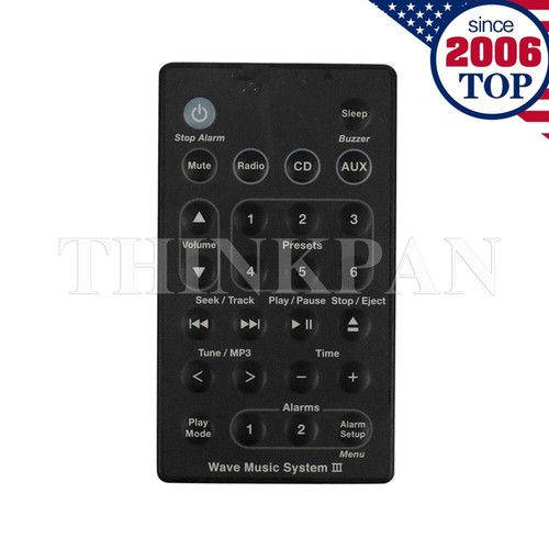 Telecomando per Bose Wave Music System III AWRCC1 AWRCC2 Wave Radio II III + batteria - Foto 1 di 5