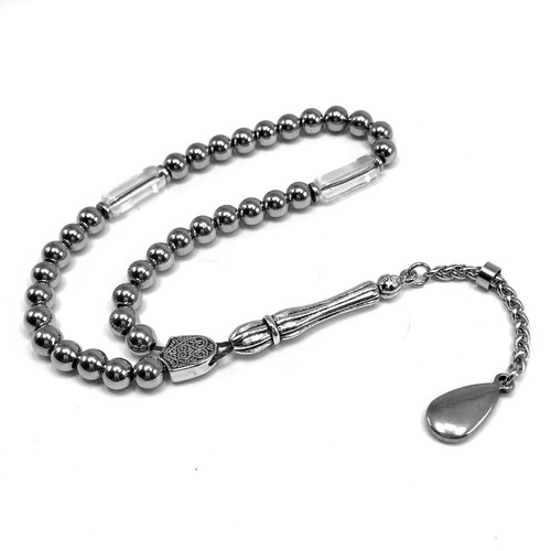 Stainless Steel Prayer Beads, Worry Beads, Tesbih, Tasbih -6mm 33 Small Beads- - Picture 8 of 11