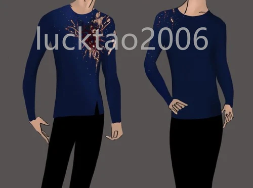 Figure Skating Ice Skating Men's Single Skating Gymnastics Costume 88150