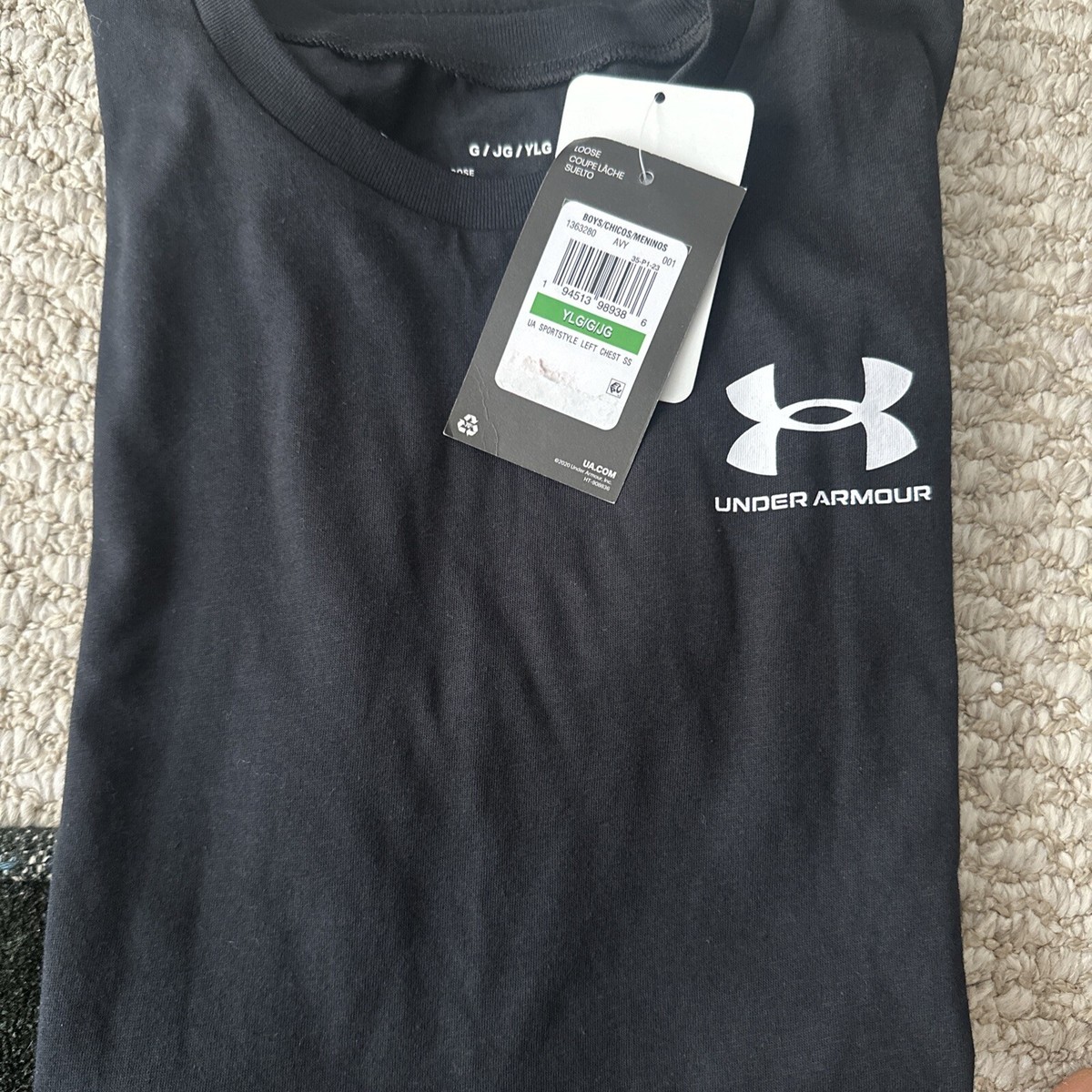 Under Armour Boys' Sportstyle Left Chest Short-Sleeve T-Shirt