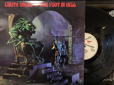 Cirith Ungol   One Foot In Hell LP 1986 Metal Blade - MBR 1062 EX/EX [ORIGINAL]