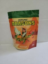Wendys Kids Meals Smartlinks Dragons Forest Dragon Toy Green NIP new