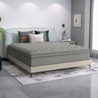 12" 14" Twin Full Queen King Size Mattress in a Box Memory Foam Spring Gray Bed