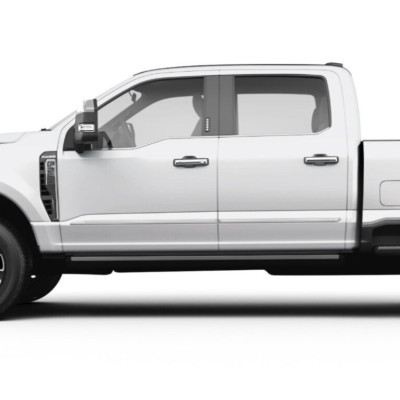 For: Ford Superduty Crew 2023-26 Painted Moldings w/ Chrome #CFS-F250/350-23-CC