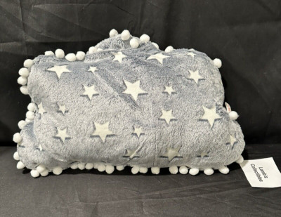 KezHuying Creative Moon Star Cloud Shaped Throw Headrest pillow 17'' x 11'' x 5''