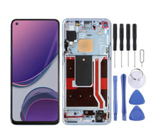 OEM For Oneplus 8T KB2001, KB2000 LCD Display Touch Screen Digitizer Green Frame