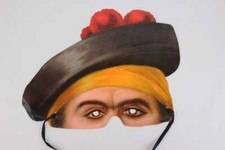 Antique Mask Carnival Mask Cardboard Mask Facsimile