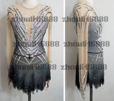 Figure skating competition performance costume/can be customized