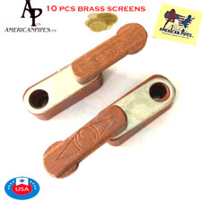 Americanpipes&trade; 2 PCS Foldable Wooden+ metal tobacco Monkey Pipe