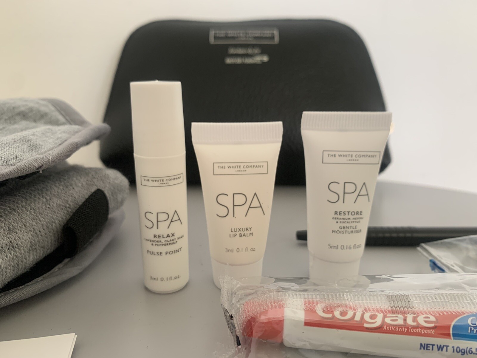 The White Company British Airways Complementary Bag In Flight Gift