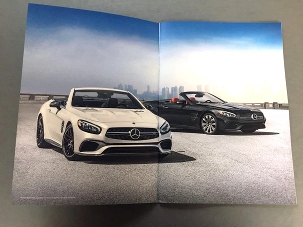 2018 Mercedes Benz SL 26-page Sales Brochure Catalog - AMG SL63 SL65 SL450 SL550 - Image 2 of 4