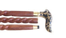 Victorian Cane Wooden Walking Stick, Adventure Gift, Home D cor Gift For Dad