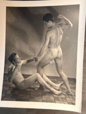 Vintage Male Physique Photo AMG? 4 x 5 Bob Mizer? Bruce of LA? Kovert Hollywood?