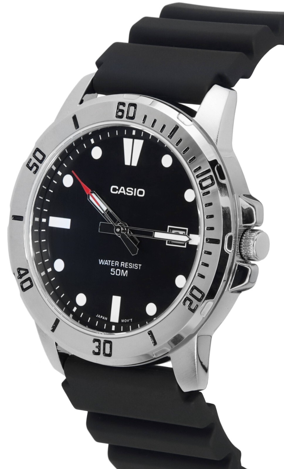 Casio General Resin Black Strap Analog Men 