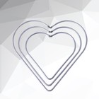  3 Pcs Cloth Metal Ring Macrame Making Rings Craft Hoop Dreamcatcher