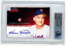 2005 Topps Pristine Personal Endorsments Uncommon #HK Harmon Killebrew Authentic