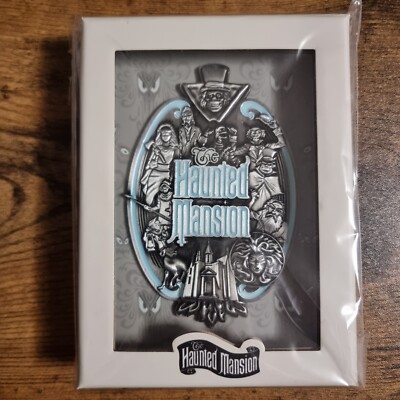 Disney Store The Haunted Mansion Limited Release Jumbo Pin Neu Sealed Boxed