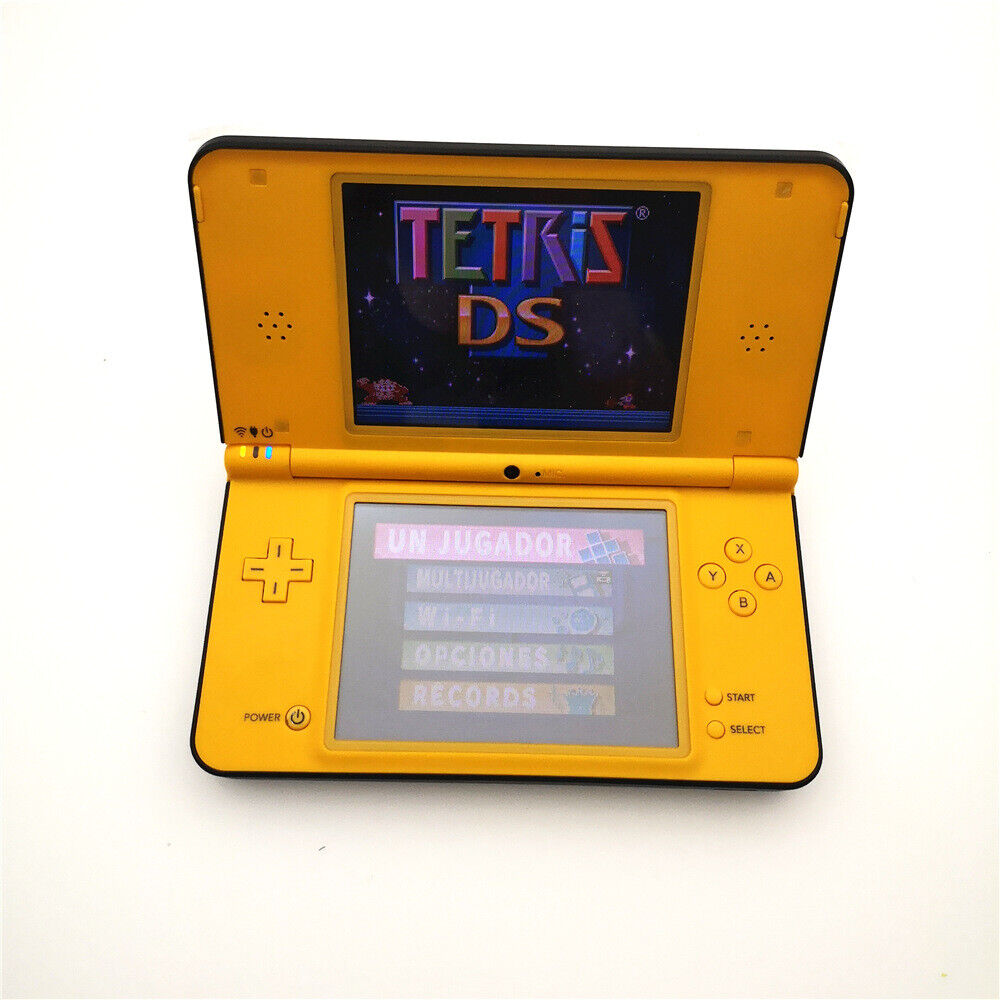 Nintendo DSi LL Yellow Console With charger BOX game limited