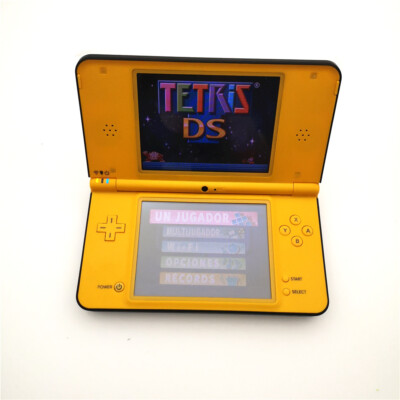 Yellow Retrofit Nintendo DSi XL NDSI XL Handheld Console