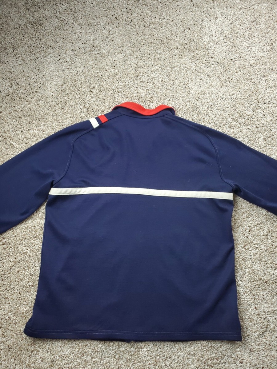 ジャケット・アウター 70s italy fila bjorn borg track blouson Vintage 70s Fila Bjorn Borg Track Jacket Size 40 Mens Blue