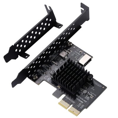 PCI-E 2X to USB3.1 A-Key Gen2 Front Type-C Expansion Card10Gbps Type-E Intern...