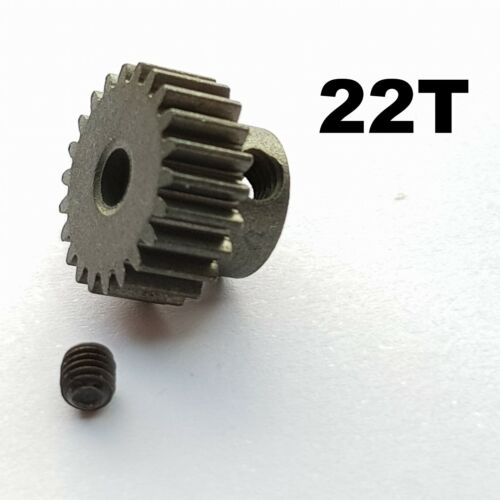 Ingranaggio pignone in metallo 48P 21T 22T 23T 24T 25T aggiornamento modello RC - Foto 4 di 12