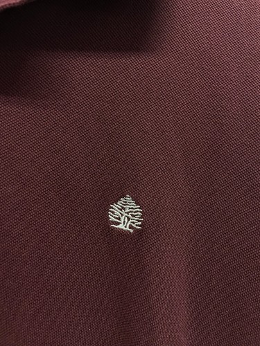 POLO SPRINGFIELD SS PURO COTONE IN BORDEAUX TAGLIA XL OTTIME CONDIZIONI (S373) - Foto 2 di 5