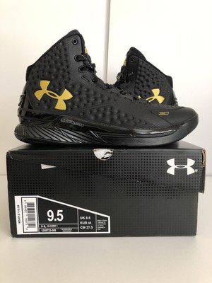 curry 1 black and gold