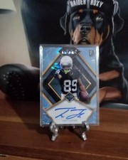 Tre Tucker RC Auto 1/3 Silver Lava Wild Card Las Vegas Raiders Bearcats 1/1