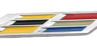 Center hood Emblem Badge Rear Trunk Badge Emblem sticker side badge for Cadillac - Picture 10 of 18