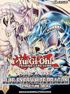 Yu-Gi-Oh Saga Of Blue-Eyes White Dragon Structure Deck Trading Cards