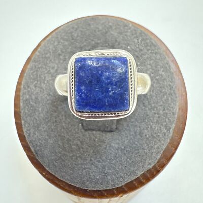 VTG Sterling Silver 925 Lapis Lazuli Bezel Set Statement VTG Sterling Silver 925 Lapis Lazuli Bezel Set Statement