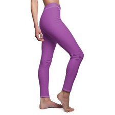 Violet - Women's Cut  Sew Casual Leggings AOP 