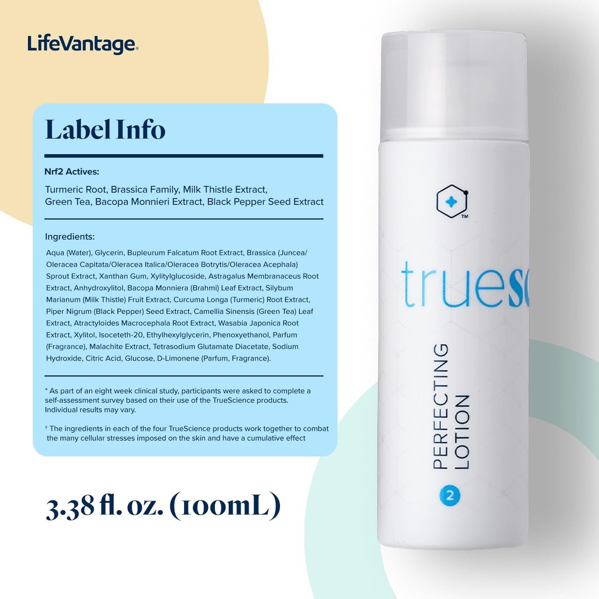Face Lotion (100ml) TrueScience Perfecting Lotion,Adds Radiance to