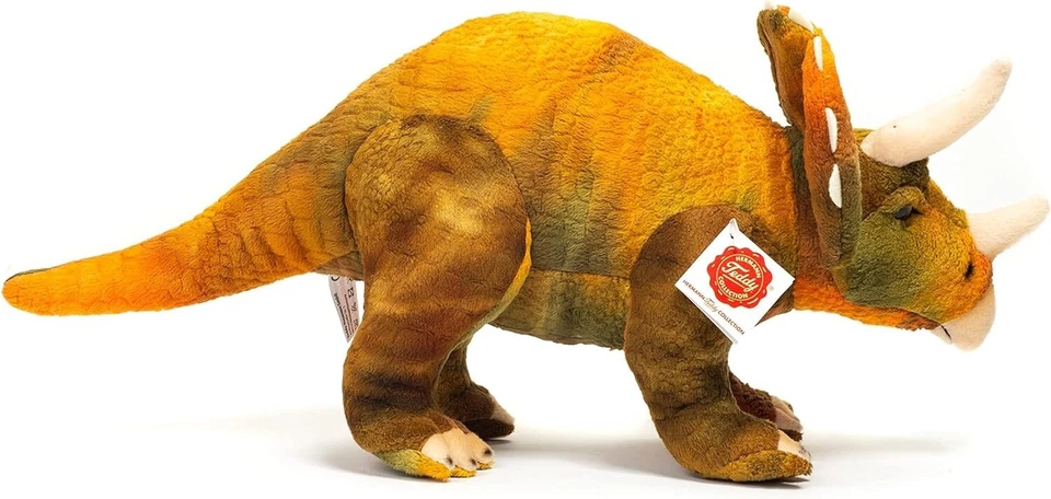 Teddy Hermann Dinosaurier Triceratops 42 cm 94506 Kuscheltier Plüschtier - Bild 3 von 4