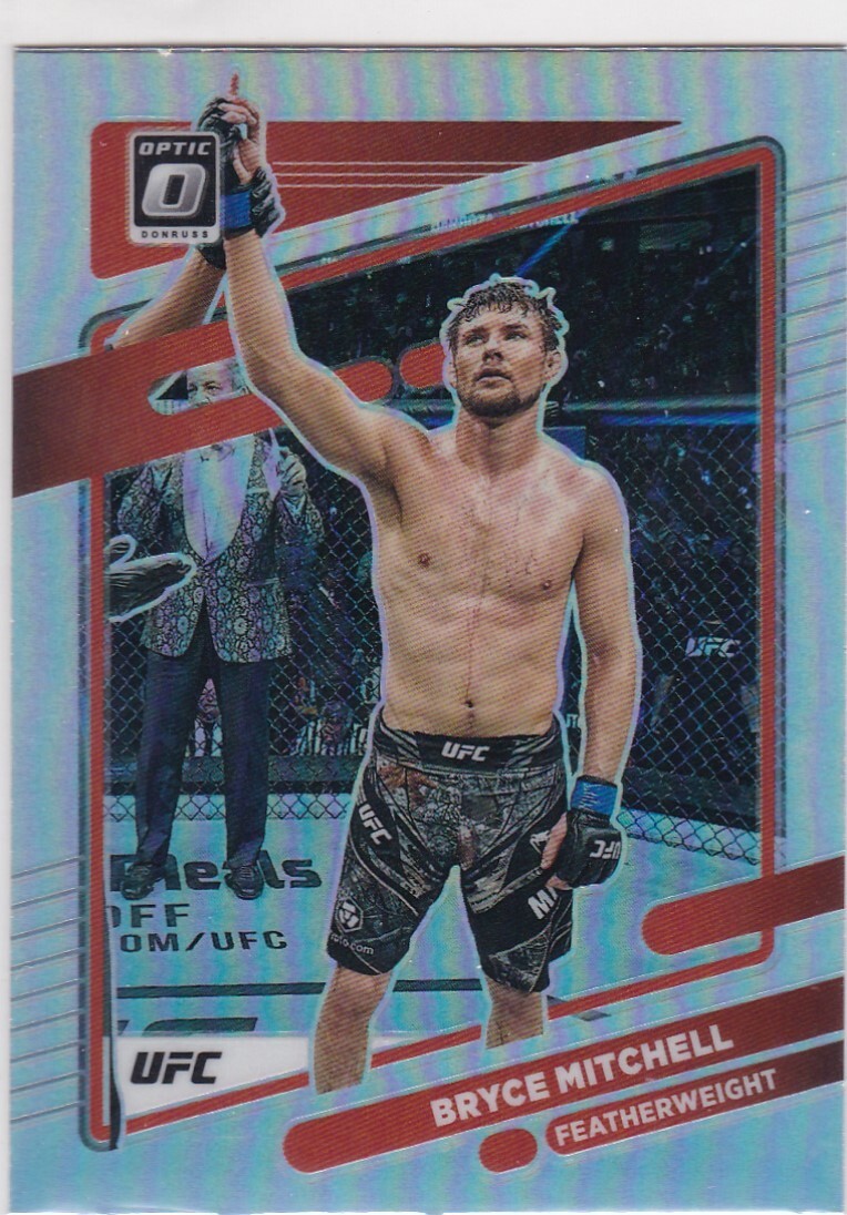 2022 Donruss Optic UFC Silver Holo Prizm Bryce Mitchell #39