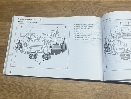 Toyota Avensis Betriebsanleitung Handbuch Baujahr 1997-2003 - Bild 3 von 4