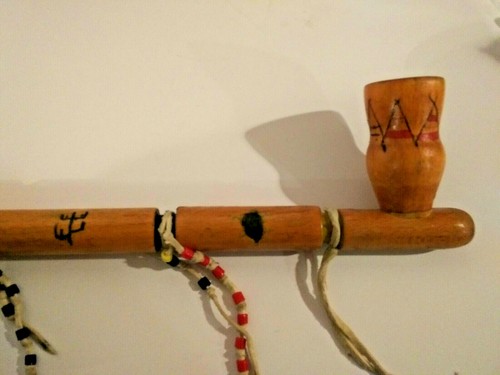 Boy Scouts of America Cub Scout Ceremonial Peace Pipe Arrow of Light Vintage - 第 8/12 張圖片
