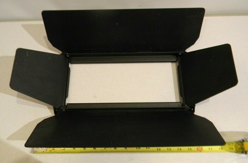 12" x 5" Soft Light Cyc Light Zip Light 4 Way Barndoors Stage Studio Light