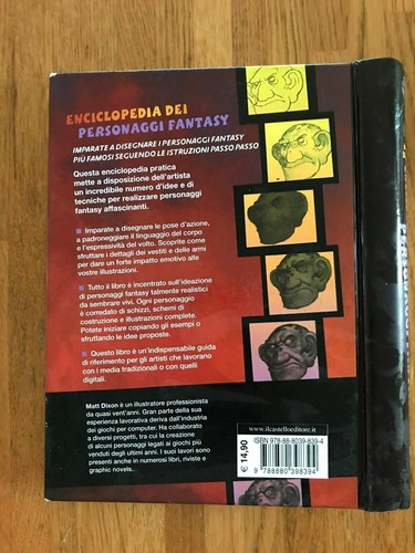 "ENCICLOPEDIA DEI PERSONAGGI FANTASY" MATT DIXON, IL CASTELLO - Picture 5 of 6
