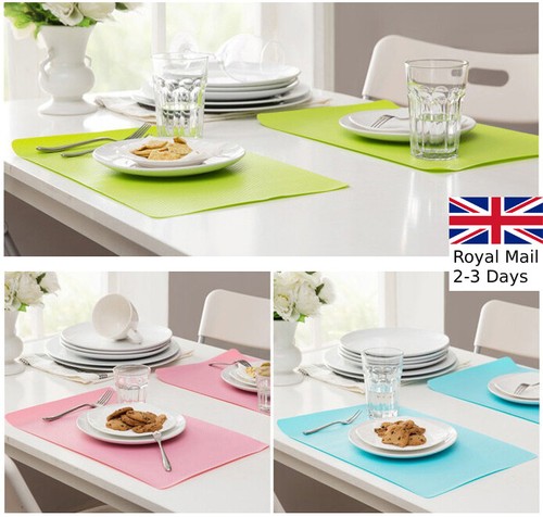 2 4pcs Set Dining Table Place Mats Eva Placemats Pad Simply Wash Easily Clean Ebay 2 4pcs Set Dining Table Place Mats Eva Placemats Pad Simply Wash Easily Clean Ebay