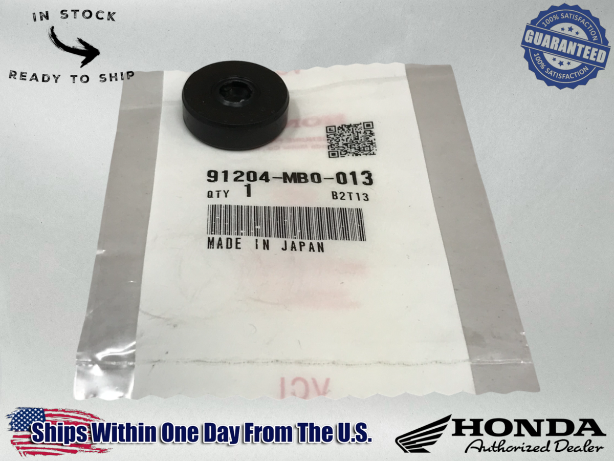 Honda Genuine OEM Oil Seal (8X25X8) 91204-MB0-013 | eBay