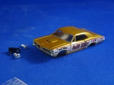 MoDEL MoToRING GeeTO Tiger Pontiac GTO T-jet HO Scale Slot Car Body -Aurora RRR