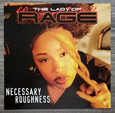 The Lady Of Rage - Necessary Roughness 12"x12" Lithograph Art Print Flat Poster